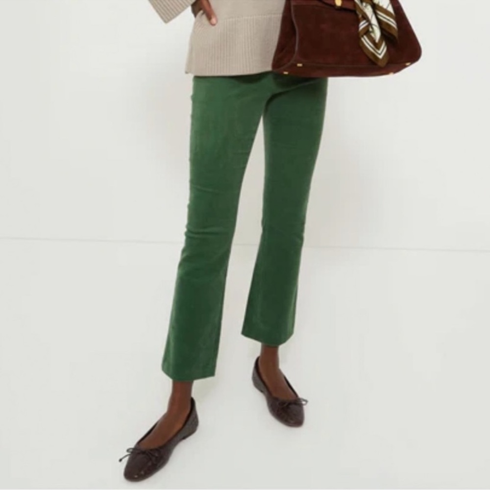 Tuckernuck Green Ankle Cropped Pants - Picture 7 of 10